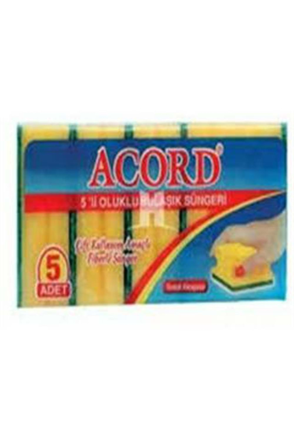 ACORD 5 Lİ OLUKLU SÜNGER (1*36*216)