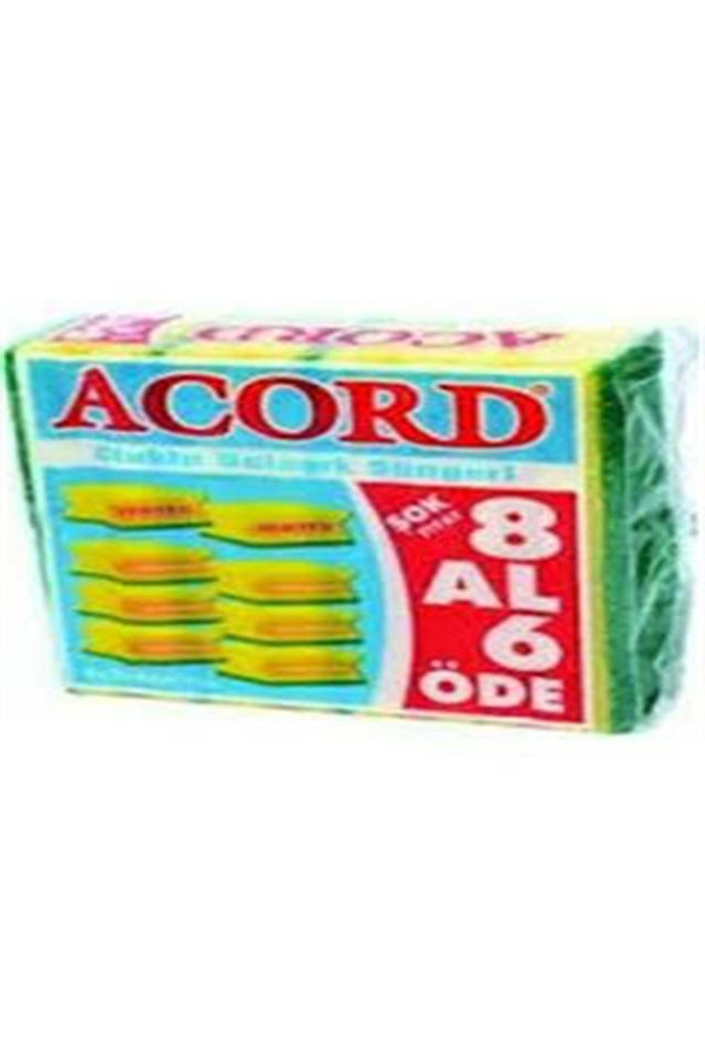 ACORD 8Lİ OLUKLU SÜNGER (1*12*240)