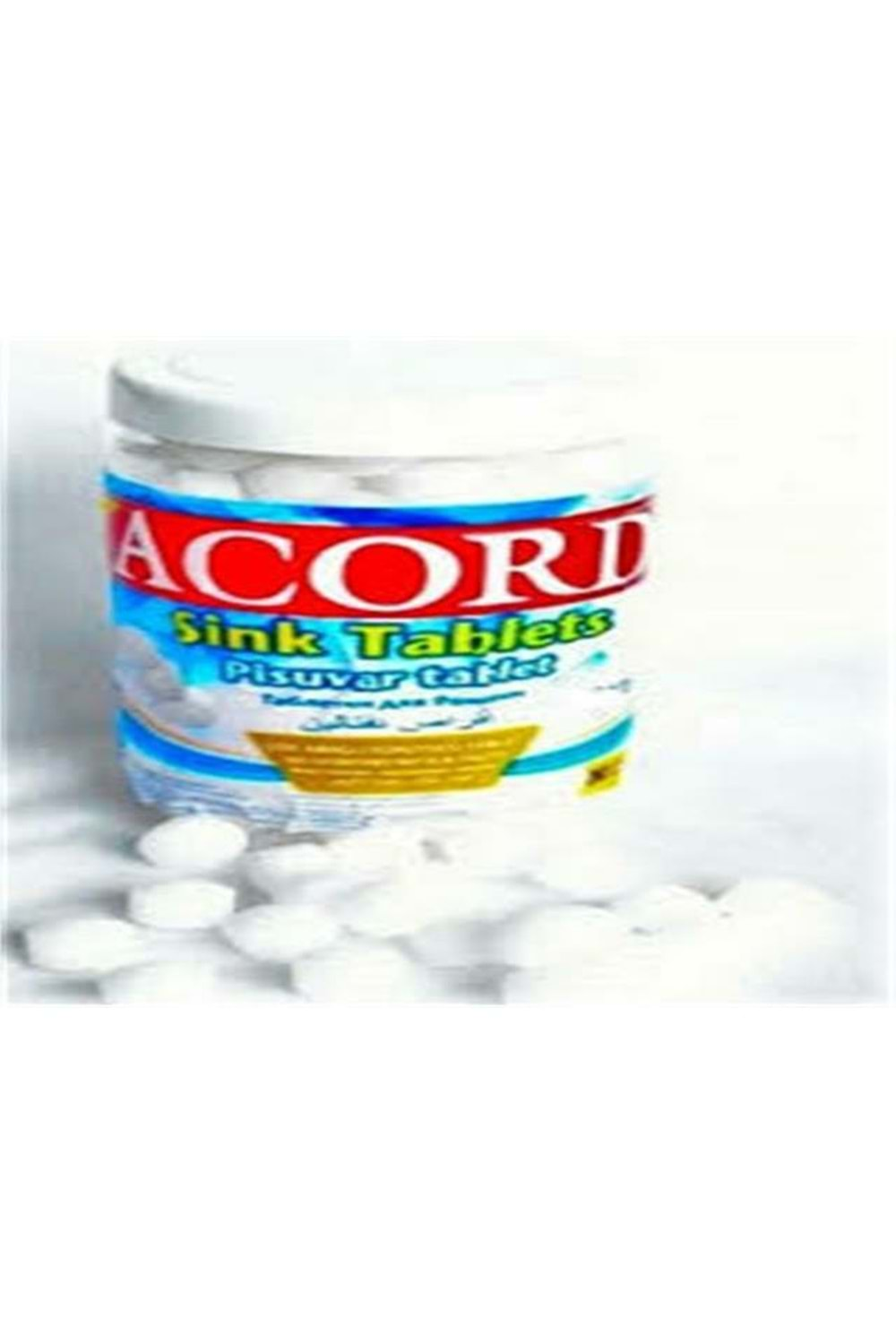 ACORD PİSUVAR TABLET KOKU (900 GR) (1*12) NAFTALİN