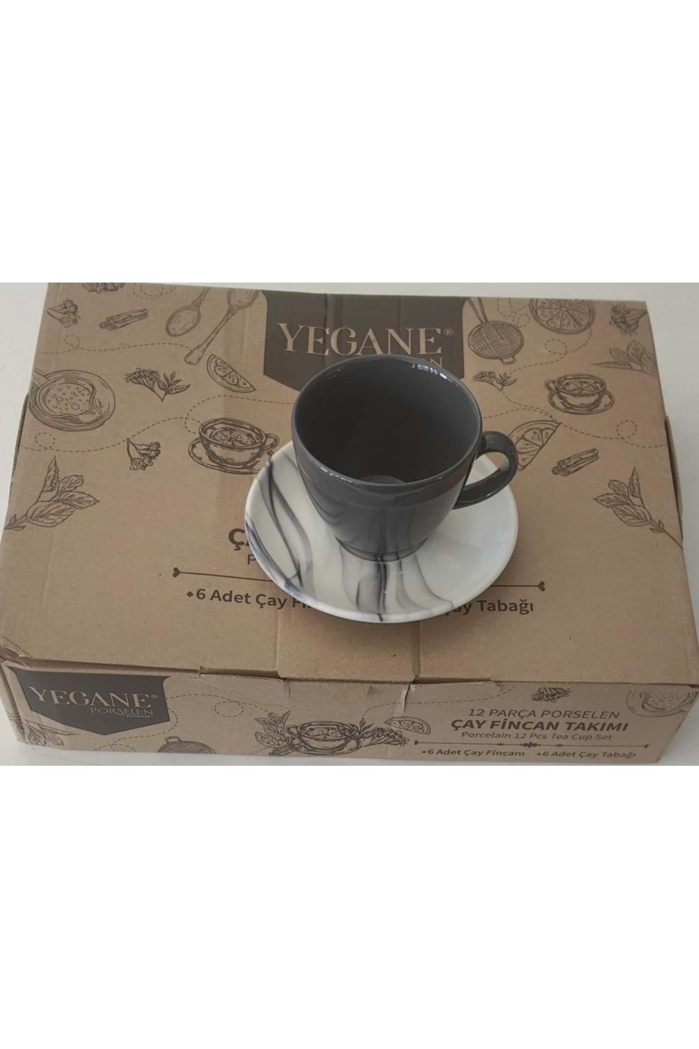 YEGANE PORS. 6LI DİJİTAL NESCAFE TAKIMI