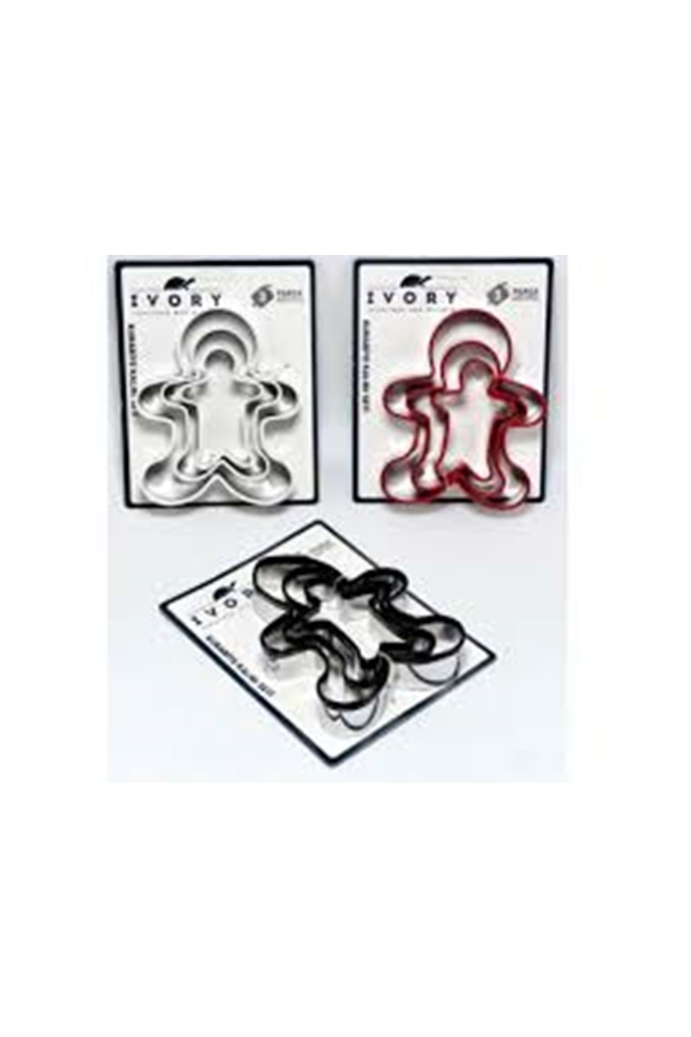 PST293 İVORY 3PRÇ JUMBO KURABİYE KALIBI (1*72*144)