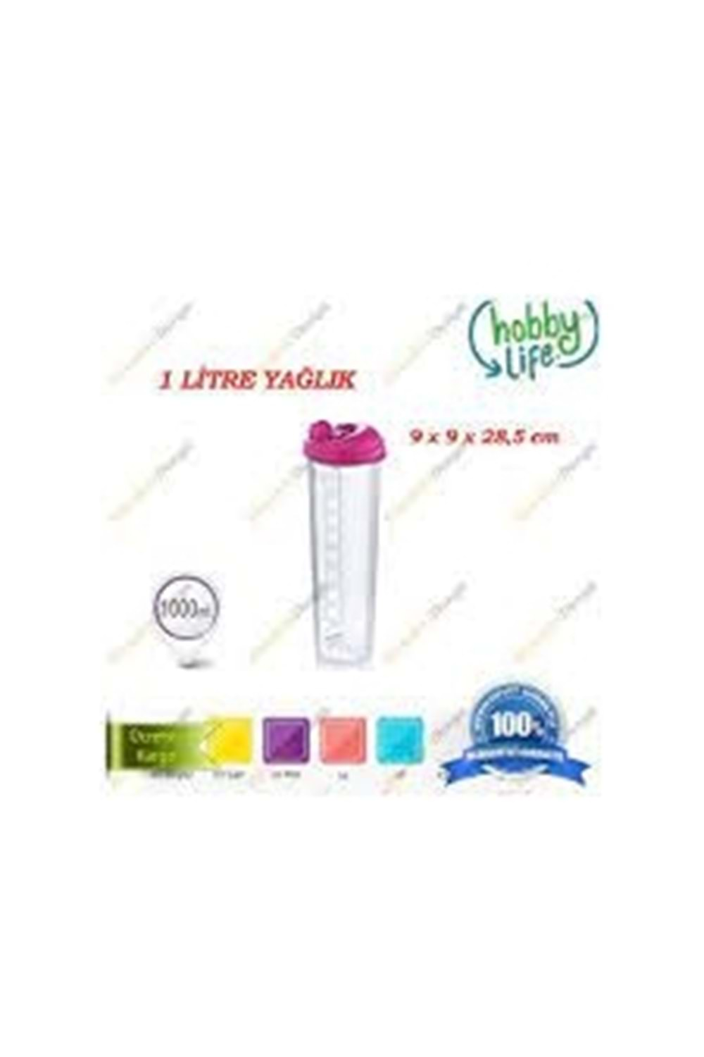 021515 YONCA 1000ML YAĞLIK HOBBYLİFE (1*12)