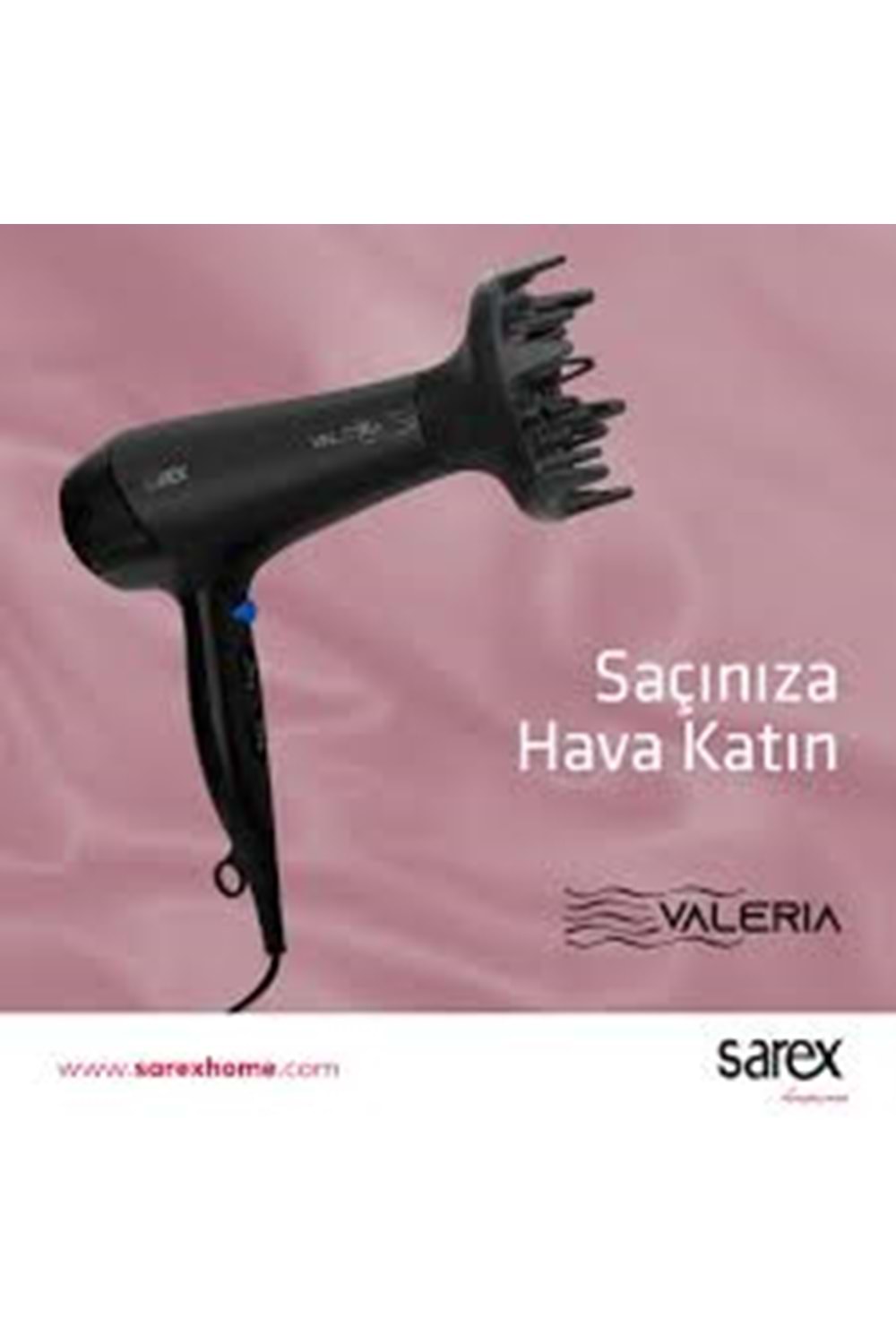 SAREX4120 VALERİA SAÇ KURUTMA MAKİNASI (1*)