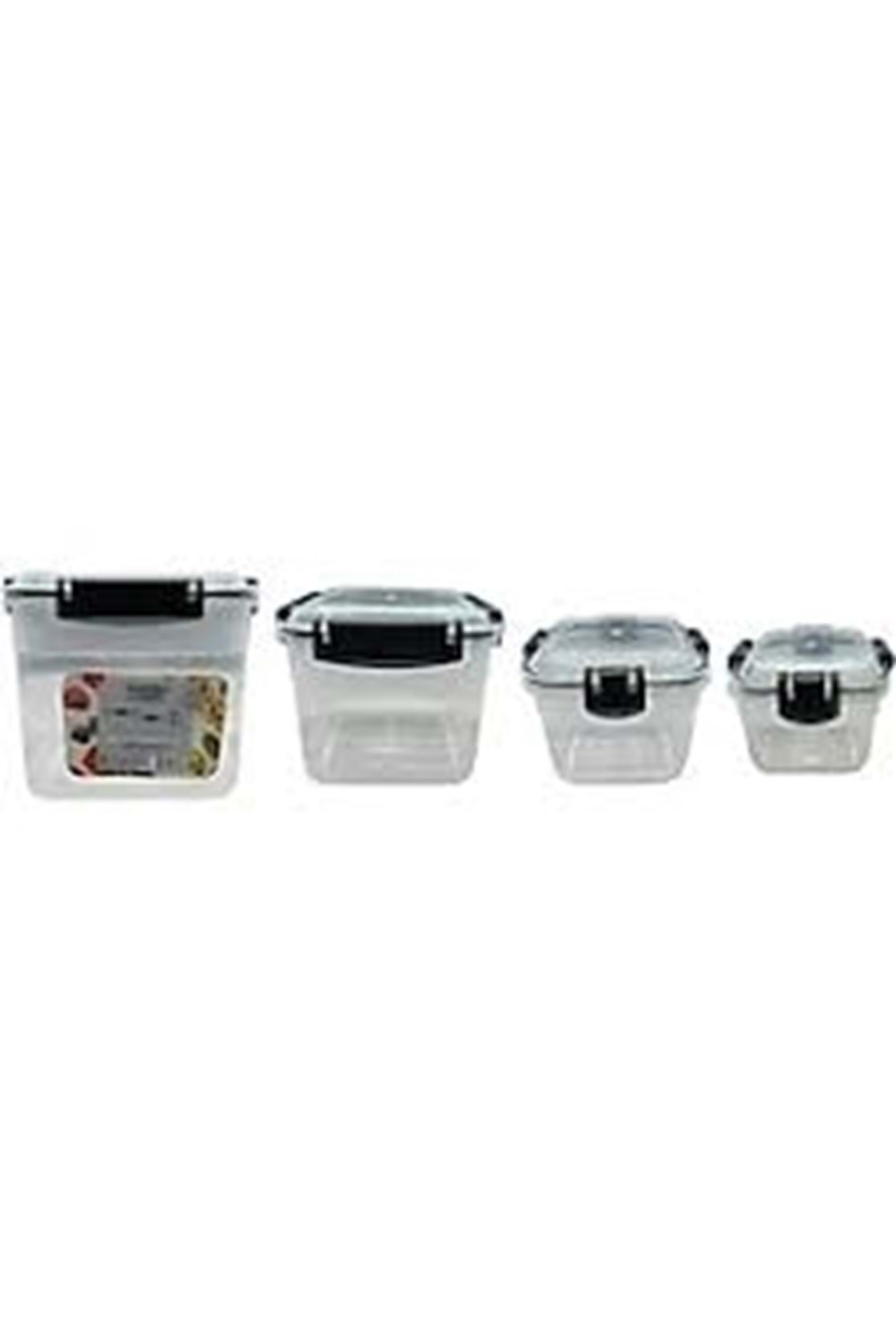 D461 CONTALI 3,8LT DERİN DİKDÖRGEN SAKLAMA KABI (1*24) FRESH LİFE