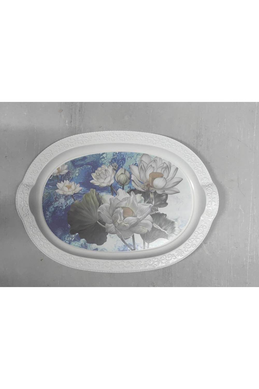 İMKA157 KÜÇÜK PAPATYA TEPSİ (1*35)