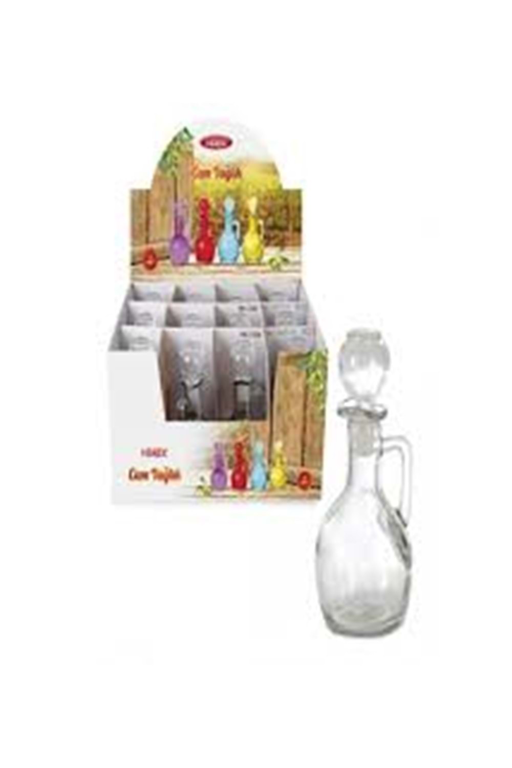 NK7065 CAM YAĞLIK SİRKELİK YUVARLAK VİDREX (1*12*48)