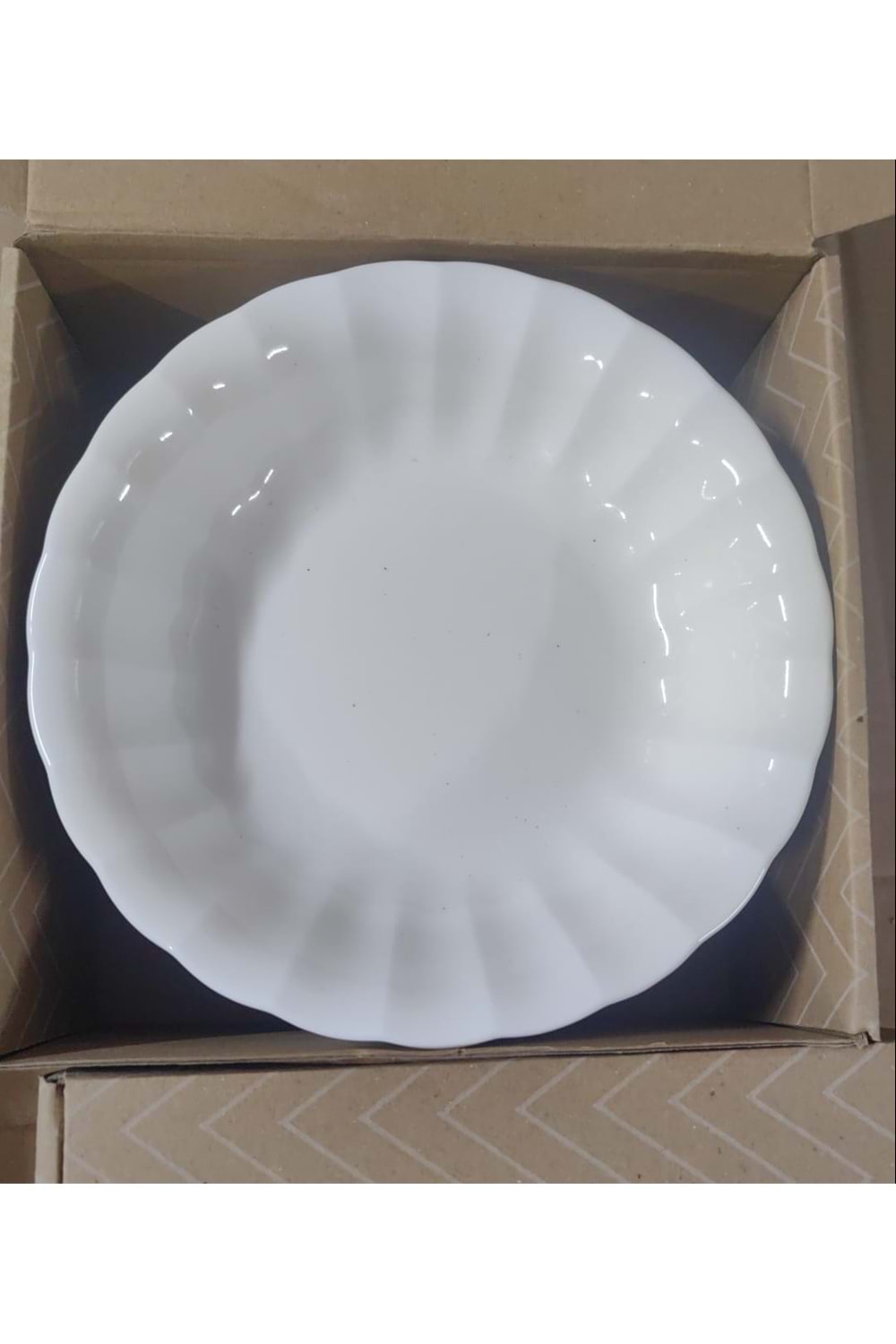 ARS PORSELEN PAPATYA 13CM ÇEREZ TABAK (1*12)