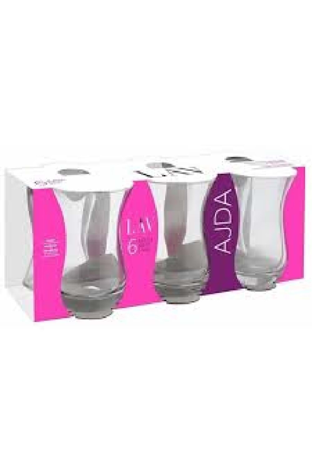 LAV AJDA 6 LI ÇAY BARDAĞI (1*8)