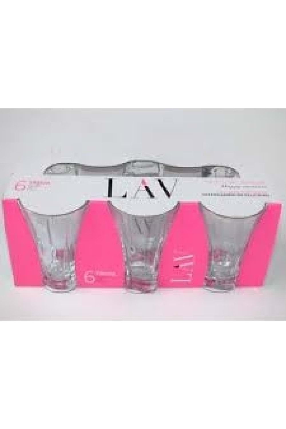 LAV TRUVA309 KAHVE YANI BARDAĞI 6LI (1*8)