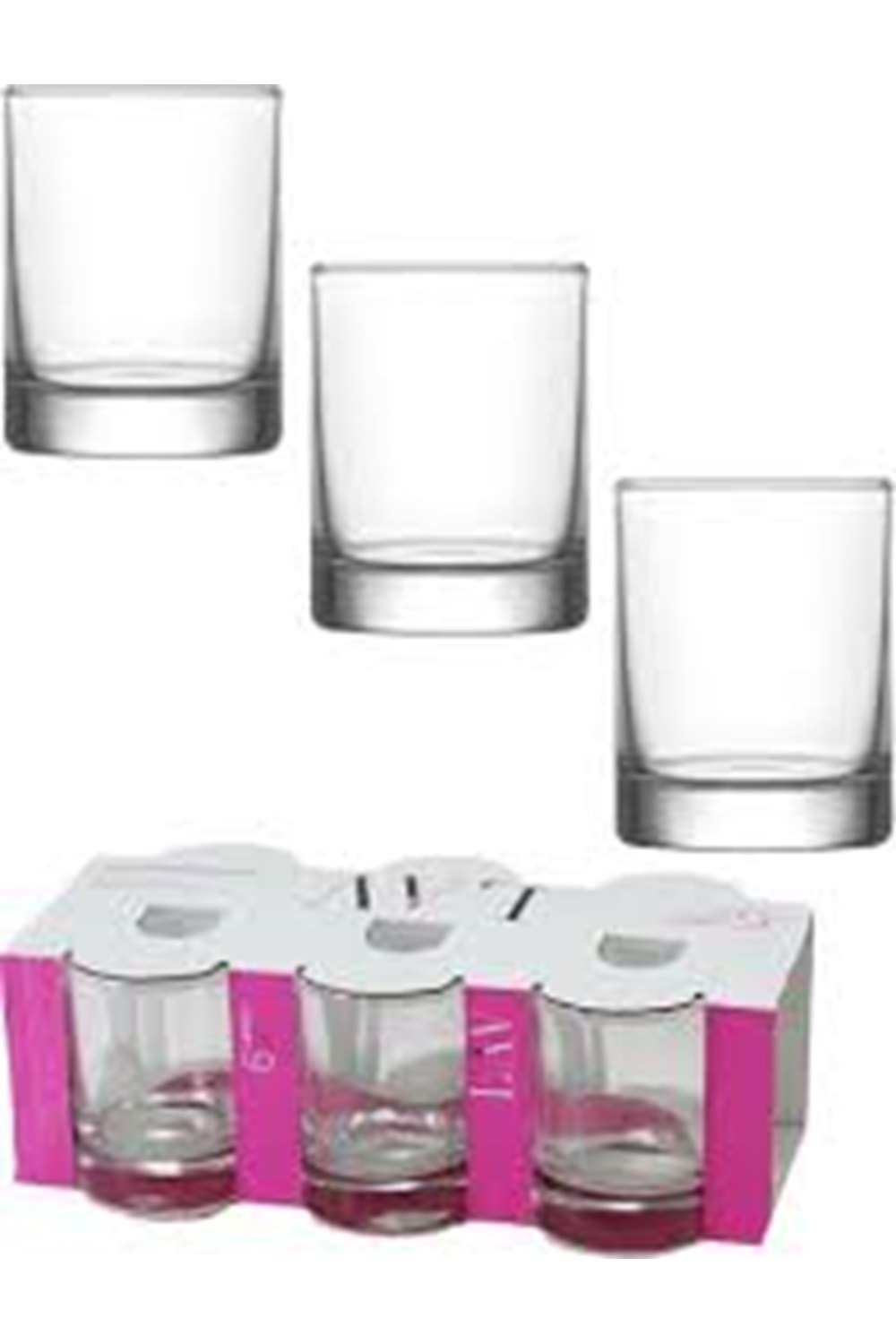 LAV LBR308 LİBERTY KAHVE YANI BARDAĞI 6LI (1*8)