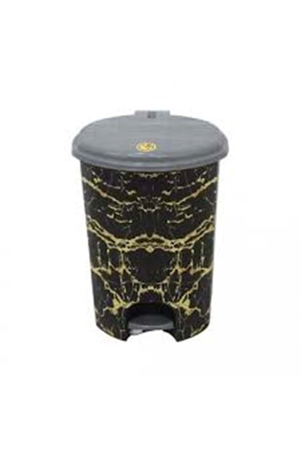 SAĞLAM367 DESENLİ 2NO PEDALLI ÇÖP KOVASI LT (1*)