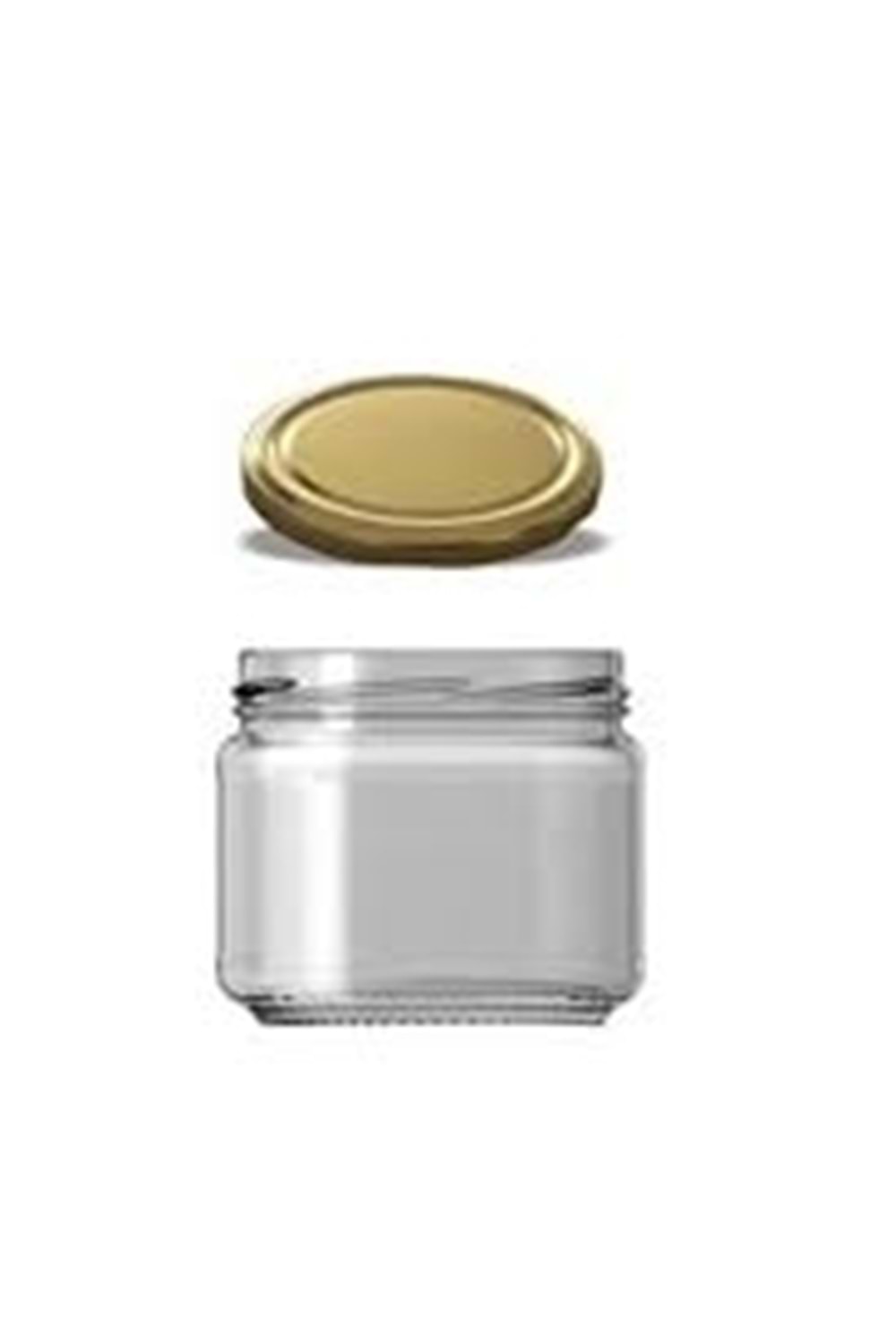 330CC KONSERVE KAVANOZ 82MM KAPAKSIZ (1*30*100)