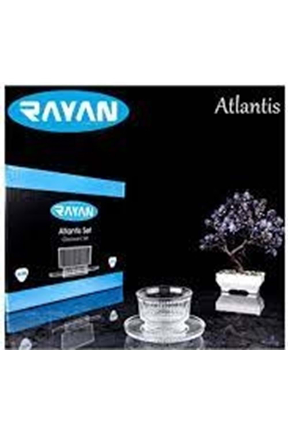 RAYAN ATLANTİS SET 6 KASE+6 TABAK (1*6)