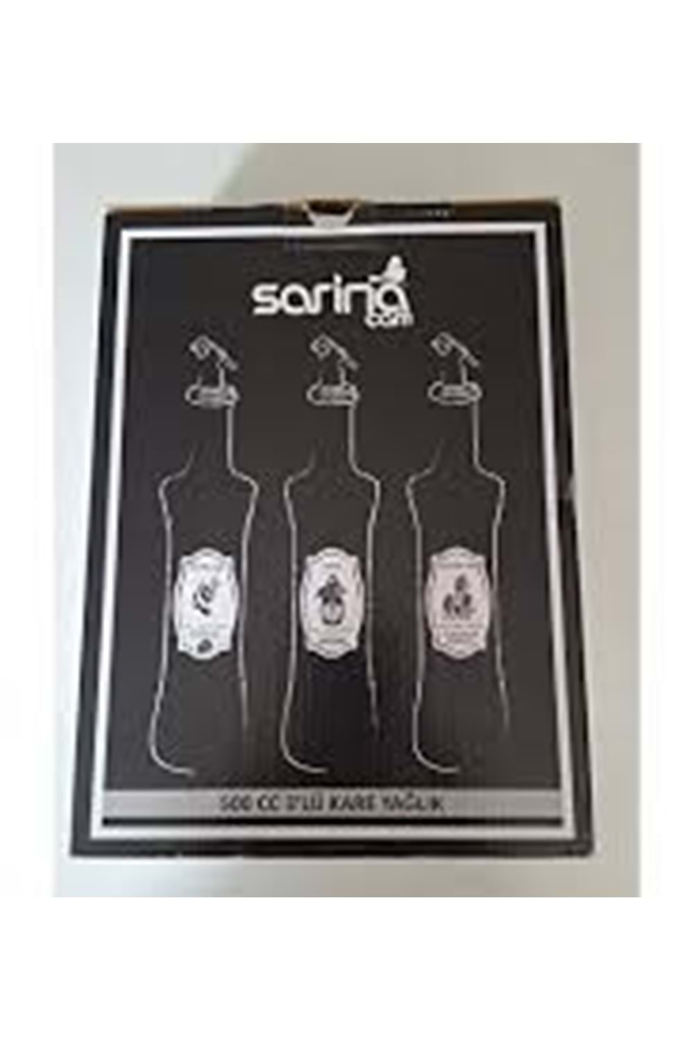 SARİNA 500CC 3LÜ KARE YAĞLIK (1*8)
