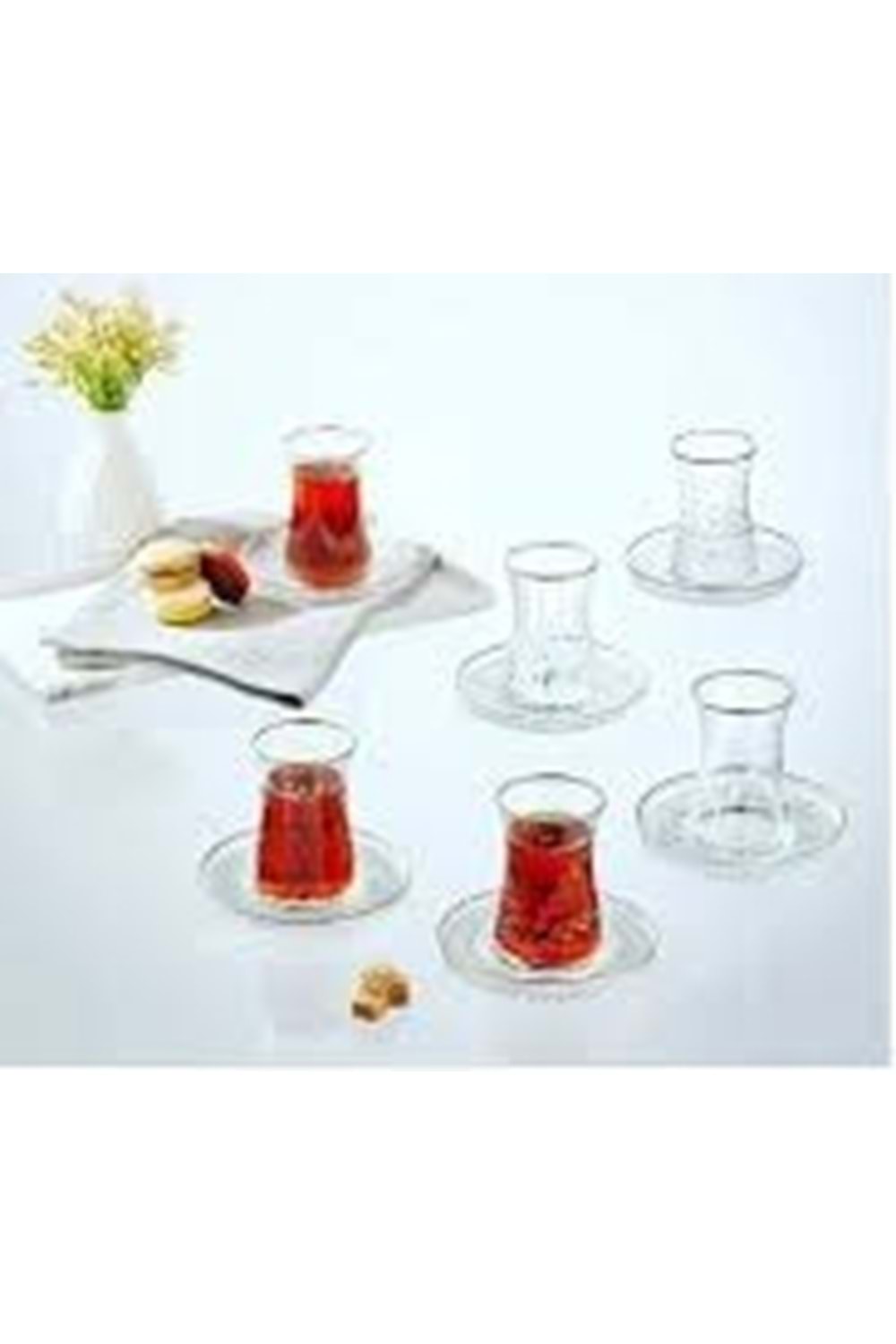 İREM ZELEZO ÇAY SETİ ALTIN YALDIZ (1*6)12558 SİGMA