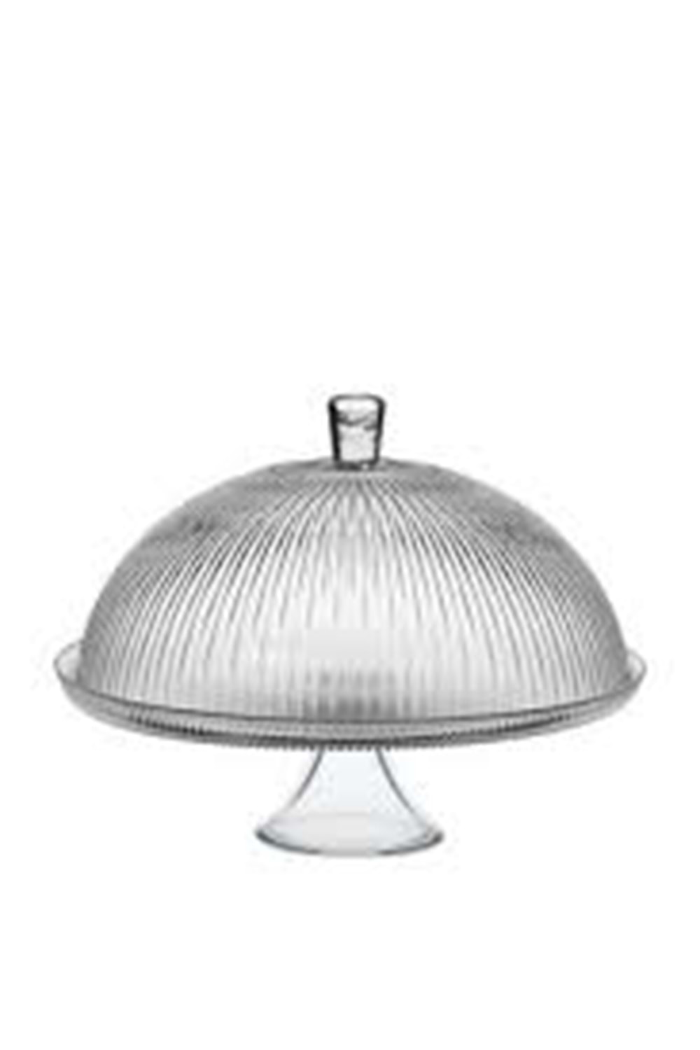 MAJESTİC CAM AYAKLI KEK FANUS (1*4) SİGMA CAM