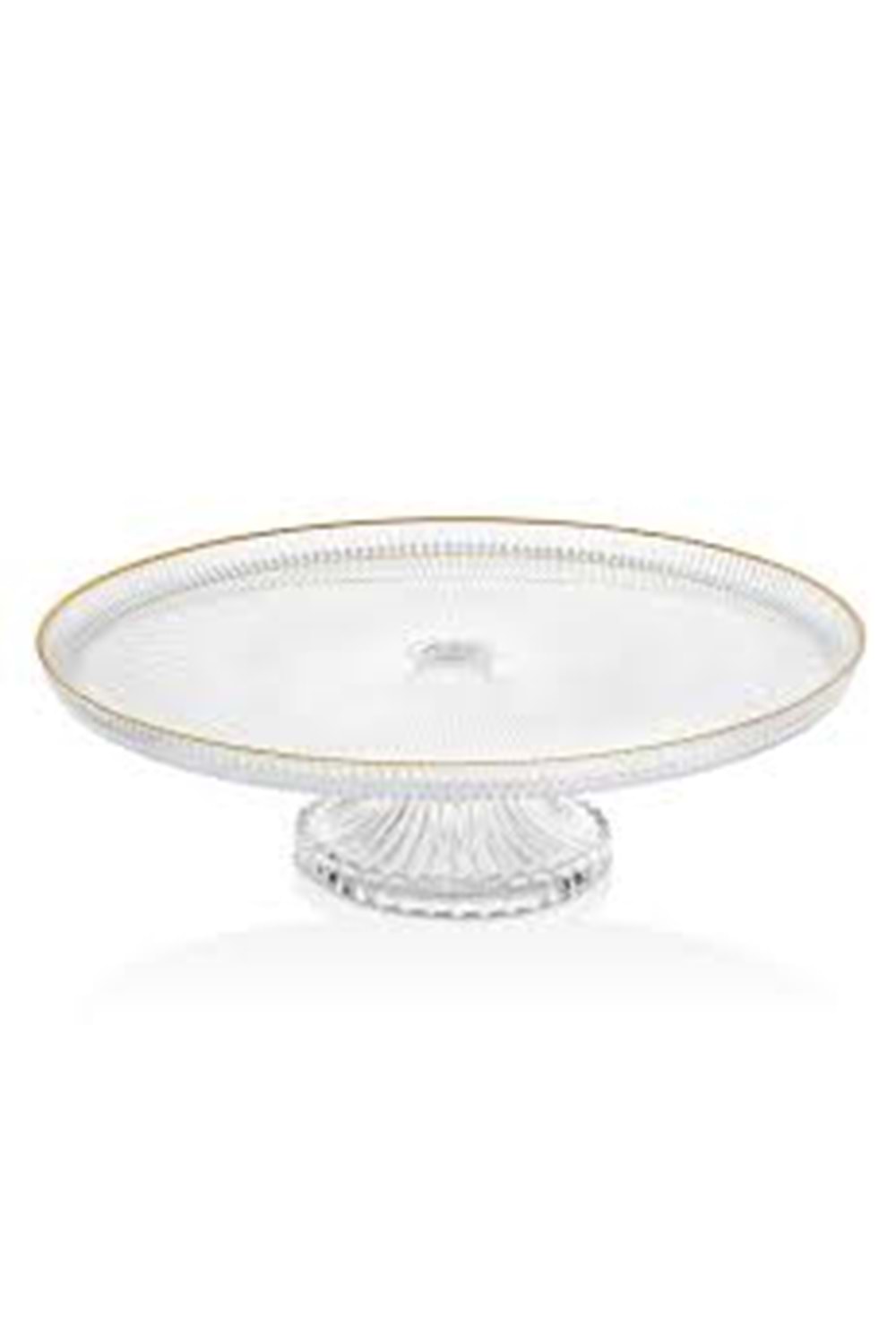 SGM12388 SERA 16CM SENSU CAM AYAKLI SUNUMLUK ALTIN YALDIZ (1*8)