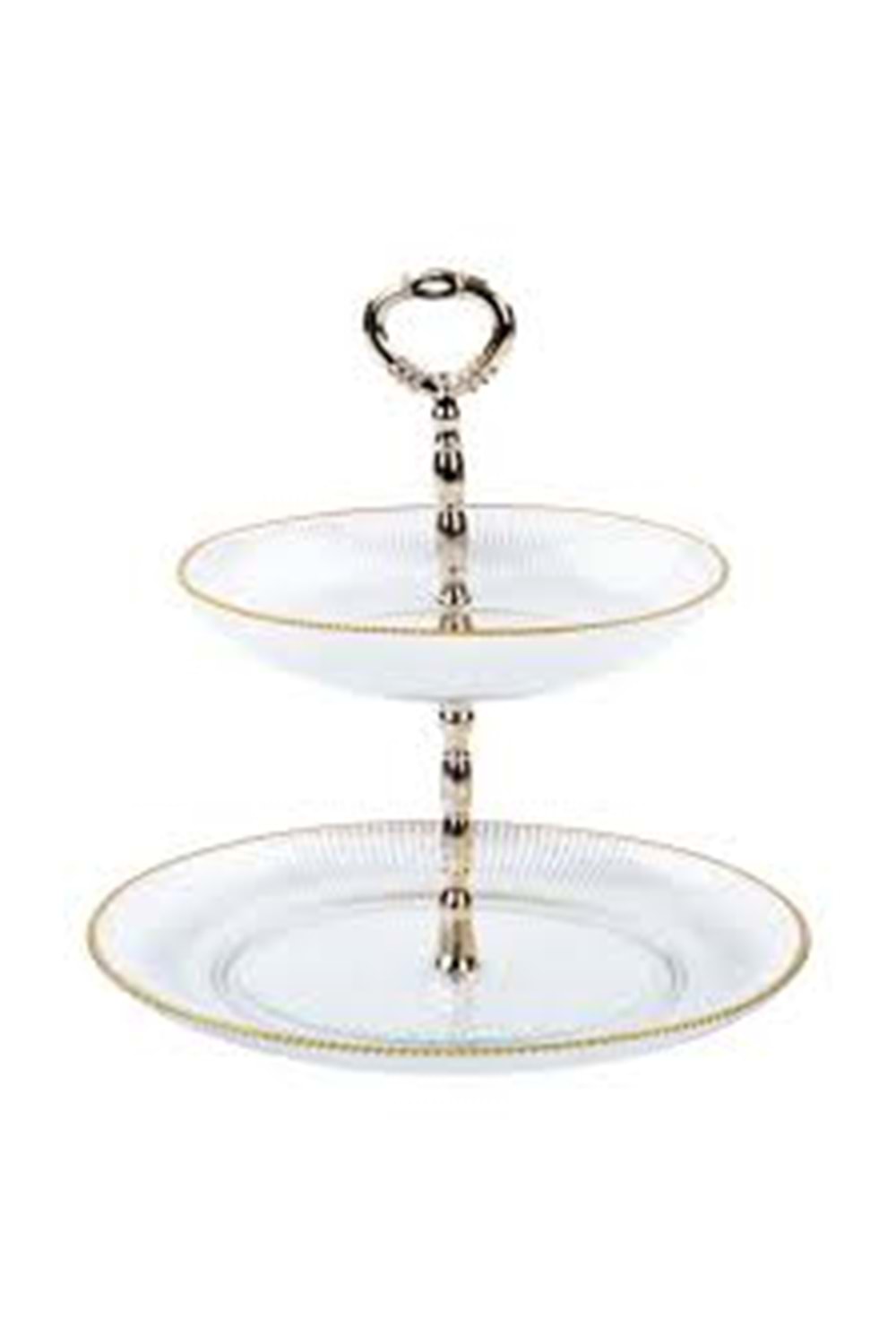 TOLEDO LİNEA KATLI KURABİYELİK ALTIN YALDIZLI (1*8)