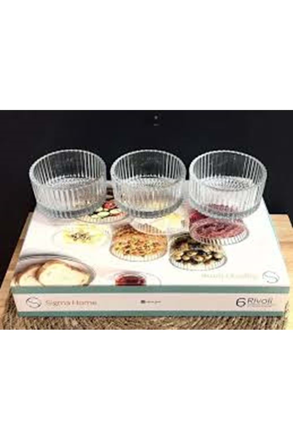 SİGMA RİVOLİ 6LI KASE 10CM (1*8)13747