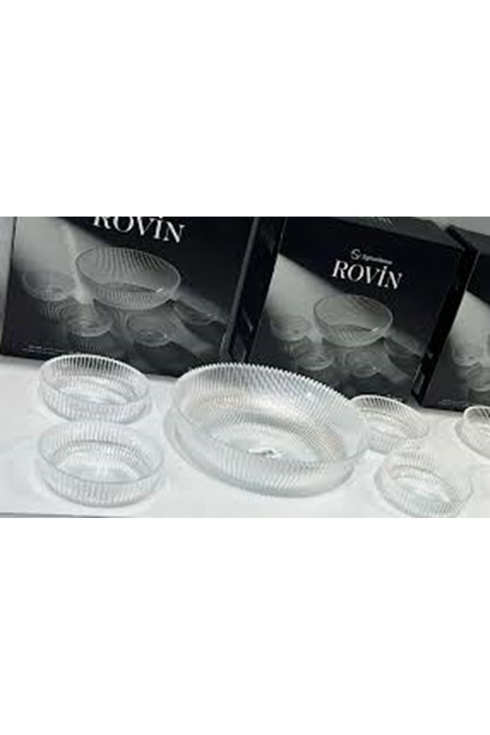 ROVİN SADE KASE SETİ (1*6) (20CM BOL KASE+10CM KASE) 13783