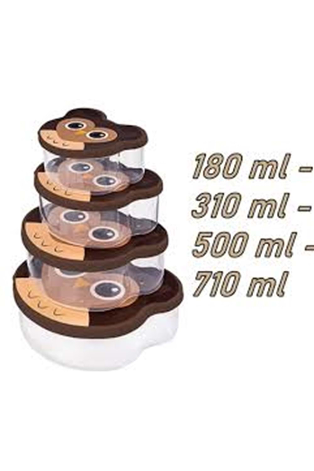 162270-814 HEREVİN 4LÜ AYICIK SAKLAMA KABI PLS (1*14)