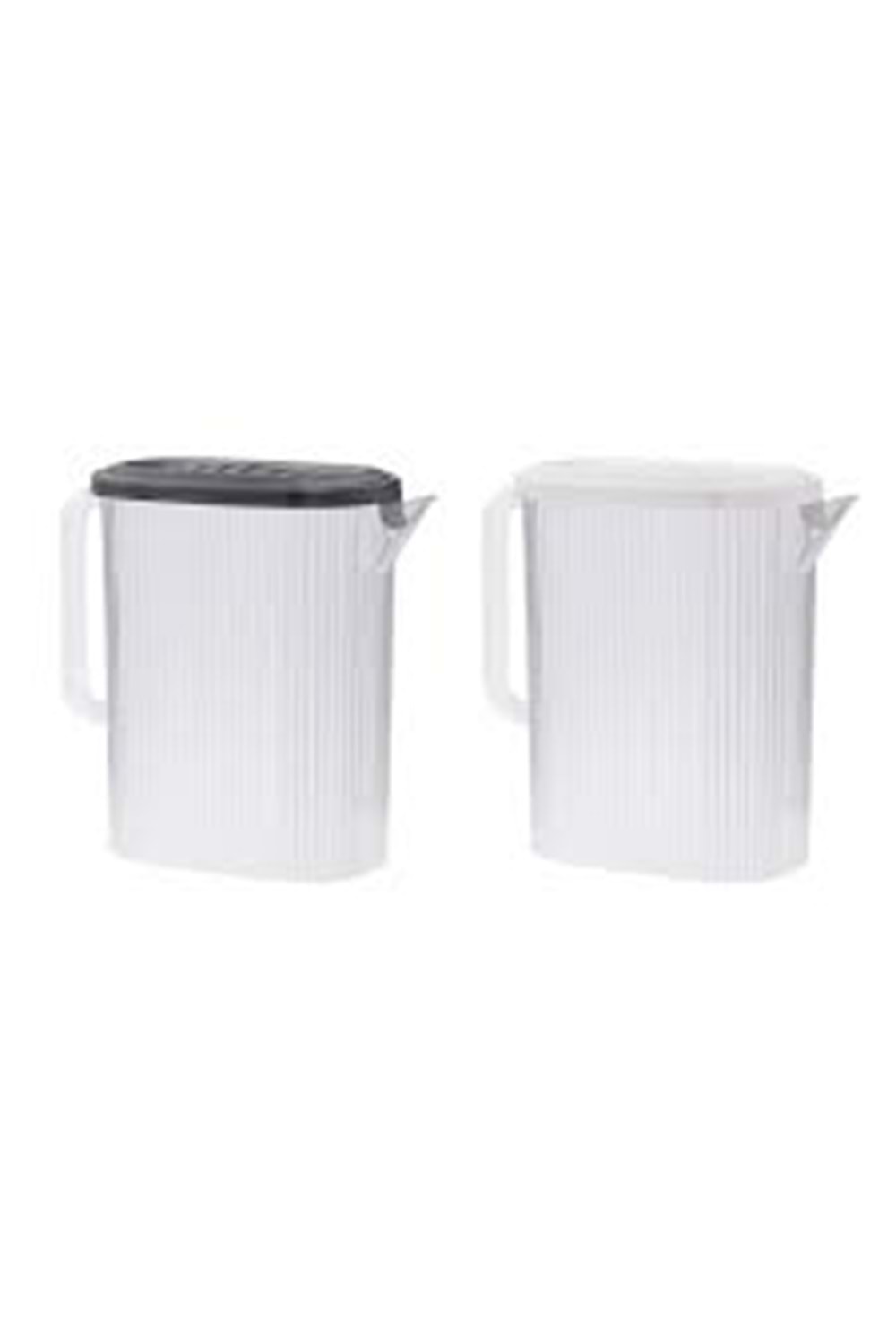 HEREVİN 3LT LÜX PLASTİK ÇİZGİLİ SÜRAHİ (1*6)