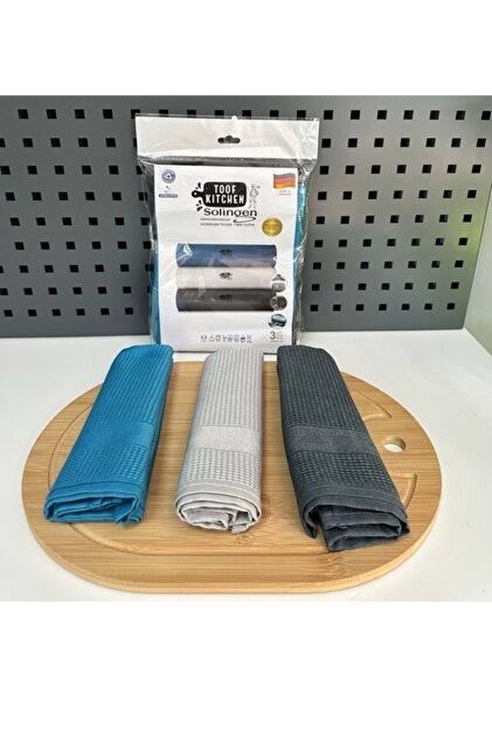 SOLİNGEN 3LÜ TEMİZLİK BEZİ 40X60 MİKROFİBER (1*100)