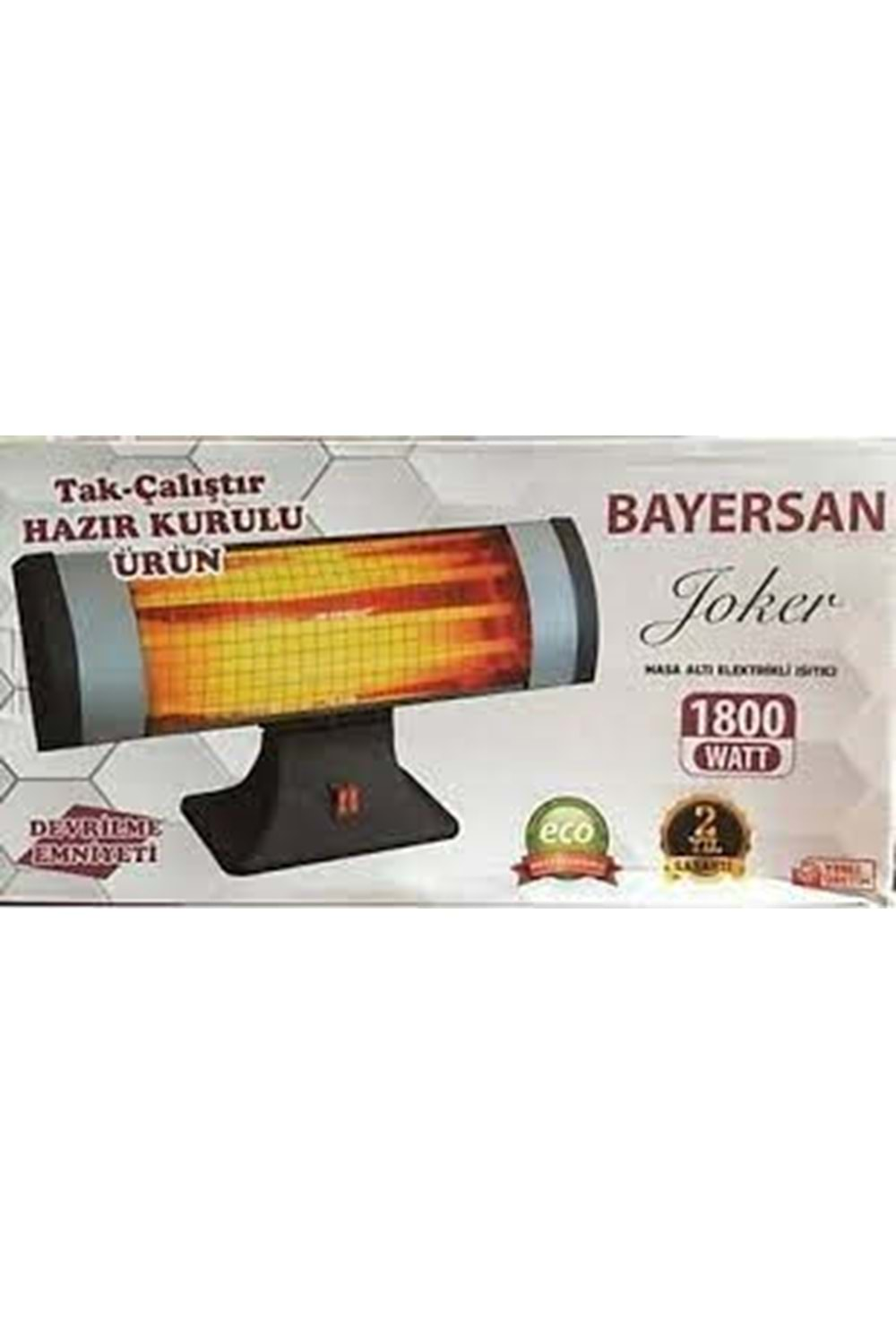 BAYERSAN AYAK ALTI 3 ÇUBUK SOBA (1*6)