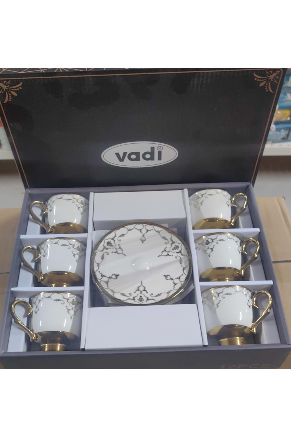 VADİ VF056 PİA LÜX KAHVE FİNCANI (1*12)