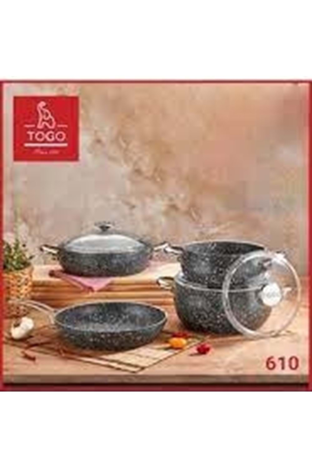 TOGO STONE GRANİT EZME 7PRÇ SET 5MM (1*1)