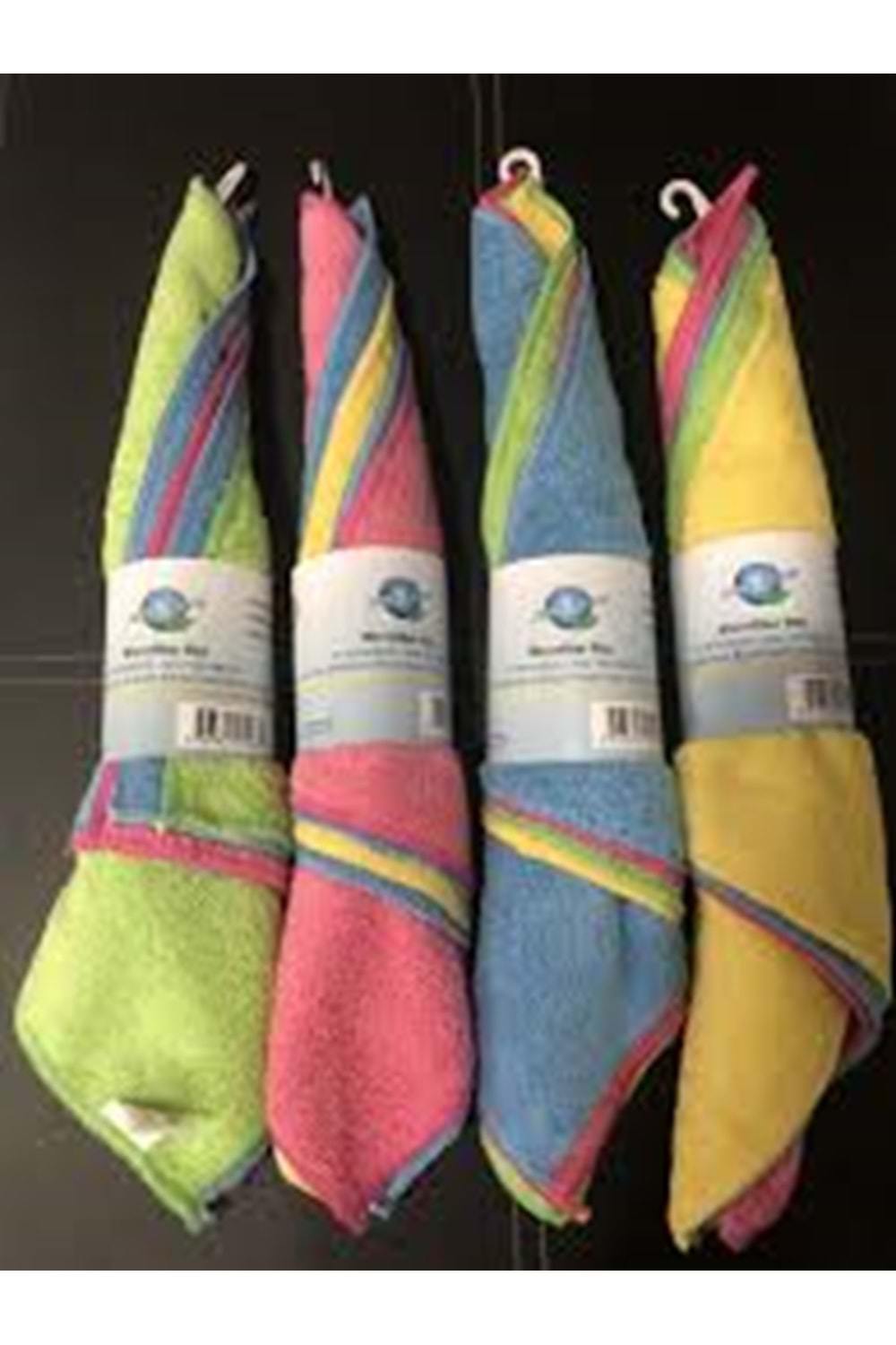 TM468 MİKROFİBER TEMİZLİK BEZİ 4LÜ TESA LAZER KESİM (1*12*240) TEMSAN