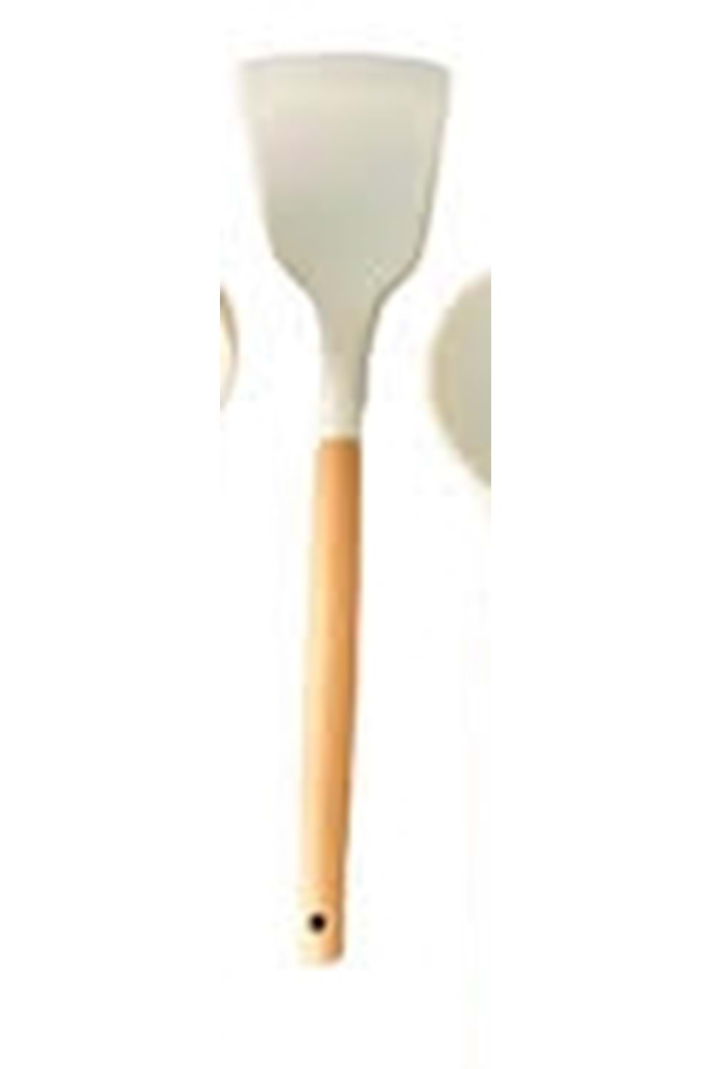 UR3424 AHŞAP SAPLI SİLİKON SPATULA (1*24) WENKEN