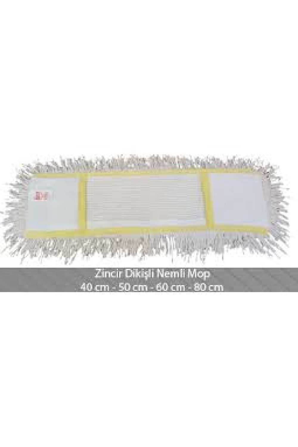 40CM ZİNCİR DİKİŞ NEMLİ YEDEK MOP (1*100) YAKTO