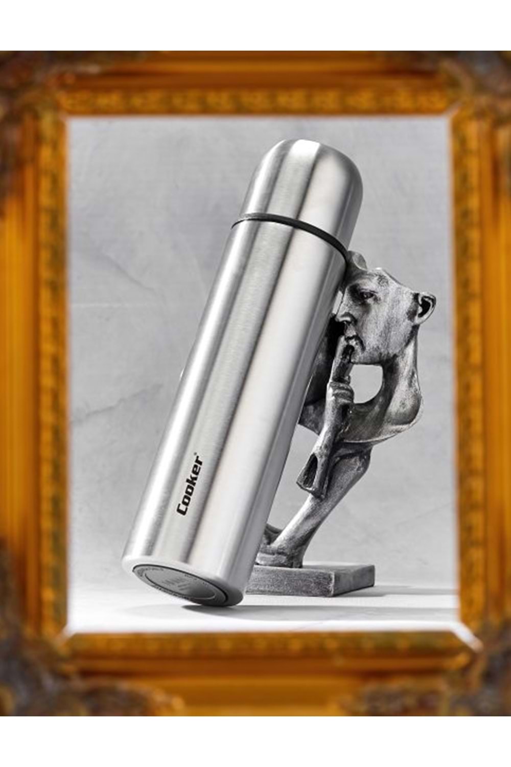 COOKER2115 KOMPLE ÇELİK 0,50LT ÇAY TERMOS (1*24)