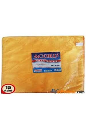 ACORD 40X40 MİKROFİBER TEMİZLİK BEZİ (1*15*300)