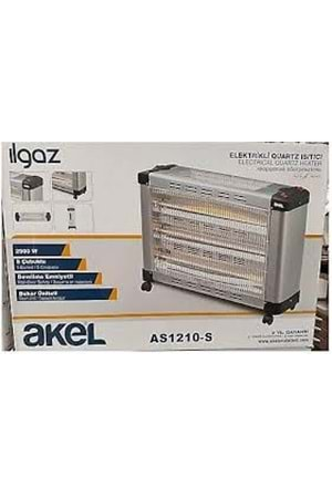 AKEL 1210S ILGAZ BUHARLI QUARTZ ISITICI SOBA