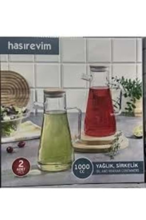 HASIREVİM 2Lİ KRİSTAL YAĞLIK (1*12)