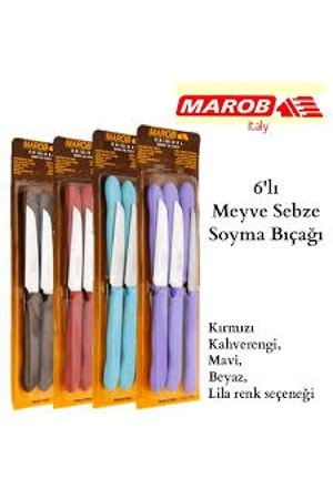 MAROP KLASİK MEYVE BIÇAK 6 LI (1*20*120)