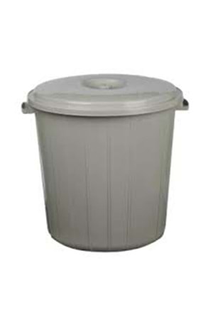 LOTUS 35LT GRİ ÇÖP KOVASI (1*50) EVPLAST