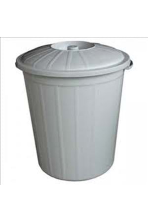 LOTUS 70LT GRİ ÇÖP KOVASI (1*50) EVPLAST