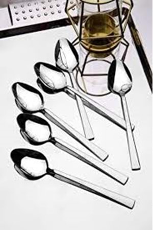 GÜL ÇELİK 6LI ÇUBUK TATLI KAŞIK 430 (1*200)