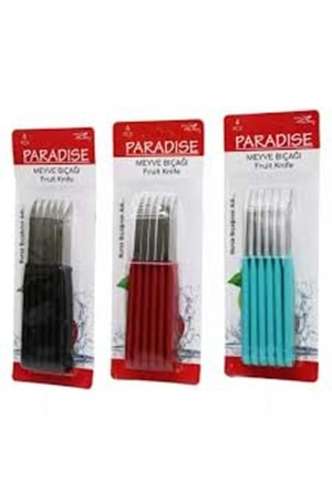 BAYRAM PARADİSE 6LI MEYVE BIÇAK (1*60)