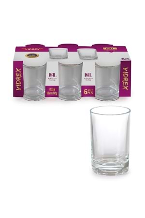 TN55TS IŞIL 6LI KAHVE YANI BARDAK (1*12) İPEK