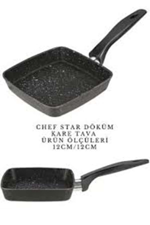 RSS300 KARE CEP SOS TAVA 12CM (1*36)