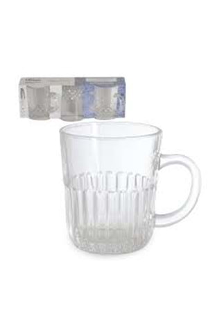 NAPOLİ616 CAM KUPA 3LÜ VİDREX (1*16)