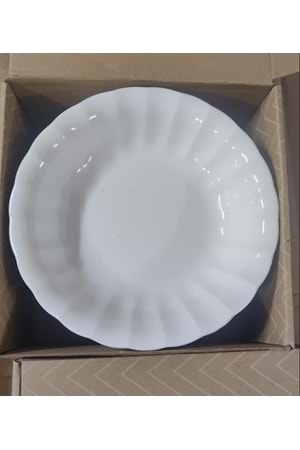 ARS PORSELEN PAPATYA 13CM ÇEREZ TABAK (1*12)