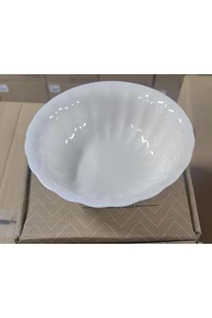 ARS 1551 PORSELEN PAPATYA 15CM ÇORBA KASESİ (1*6)