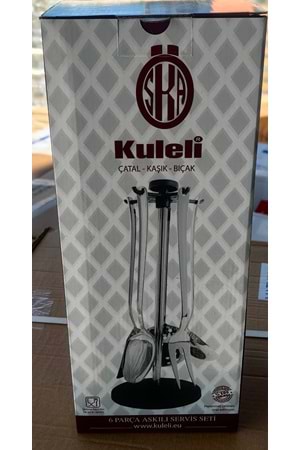 KULELİ ASKILI ÇELİK KEPÇE SETİ ÇUBUK MODEL