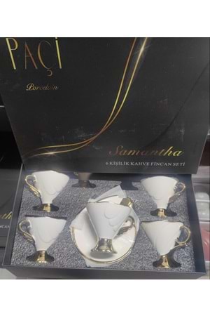 PAÇİ 101977 SAMANTHA 6LI KAHVE FİNCANI (1*12)