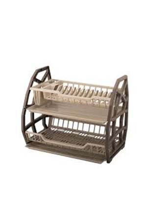 QS PLASTİK ÇİFT KATLI TABAKLIK TEPSİLİ (1*6)